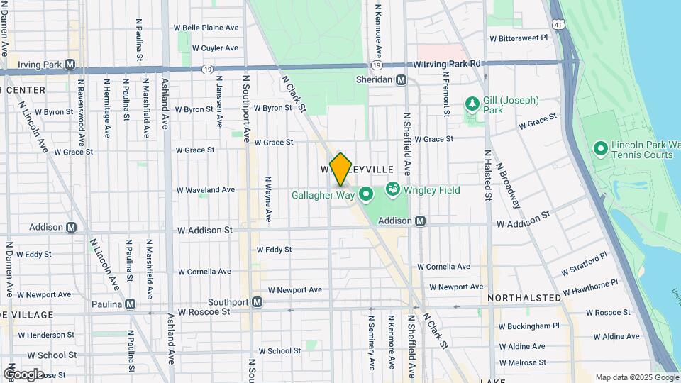 1143 W Waveland Ave Map and Location Details
