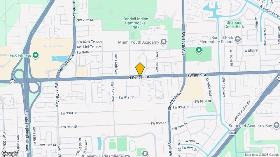 10891 SW 88th Terrace Map and Location Details