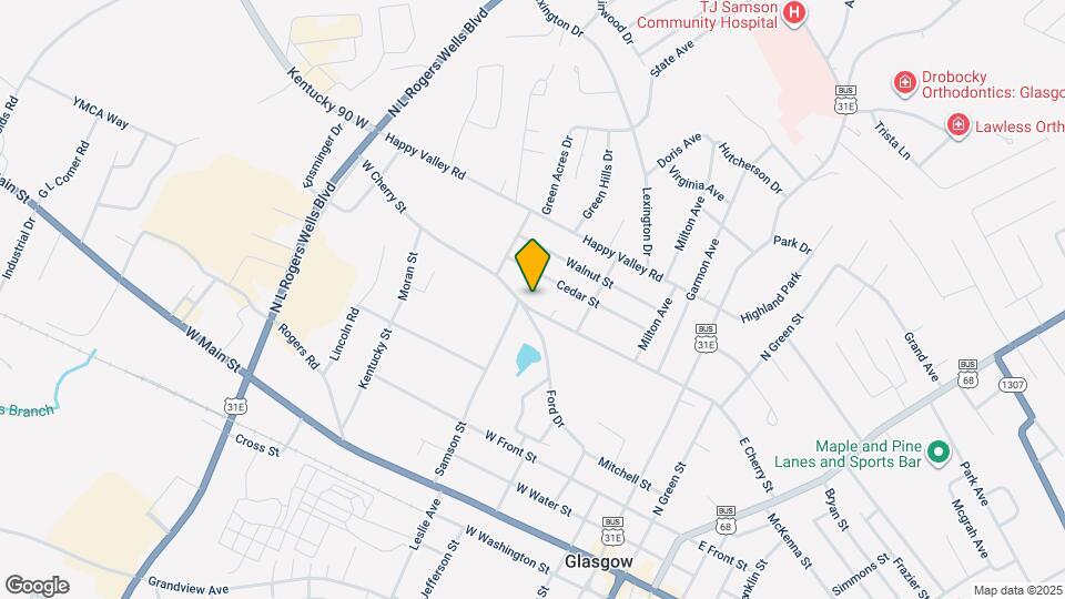 519 W Cherry St Map and Location Details