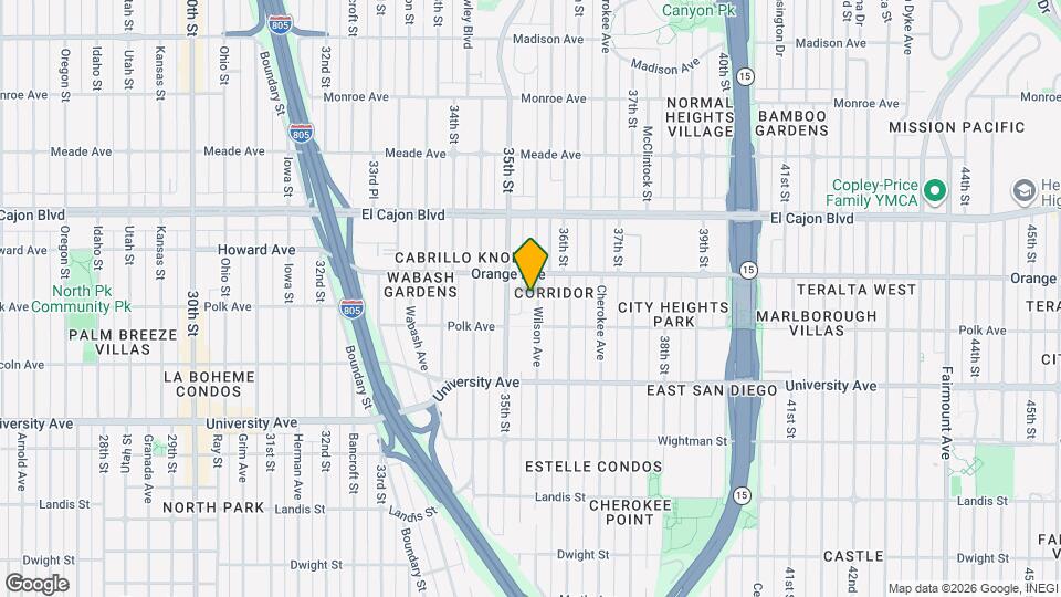 4152-4152 Wilson Ave Map and Location Details