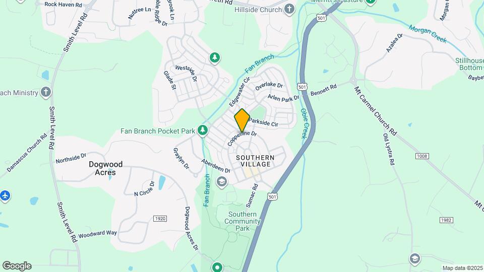 407 Copperline Dr Map and Location Details