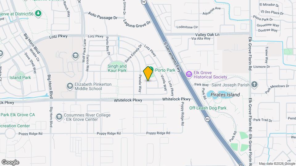 8600 Arcos Way Map and Location Details