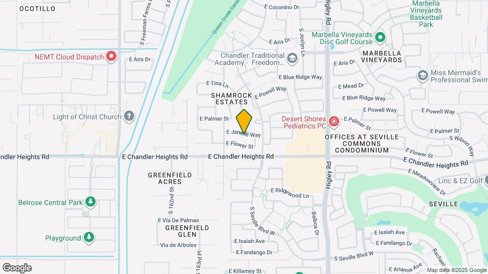 2879 E Janelle Way Map and Location Details