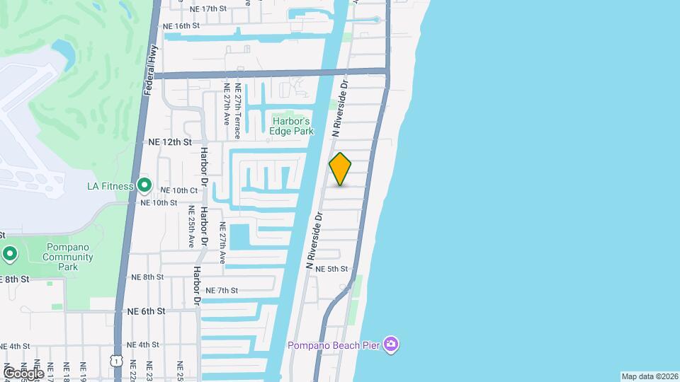 3200 NE 7th Ct, Unit 308-C-Oceanside South Map and Location Details