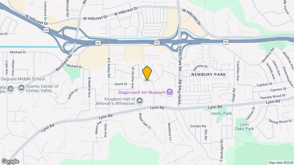 1698 Ramona Dr Map and Location Details