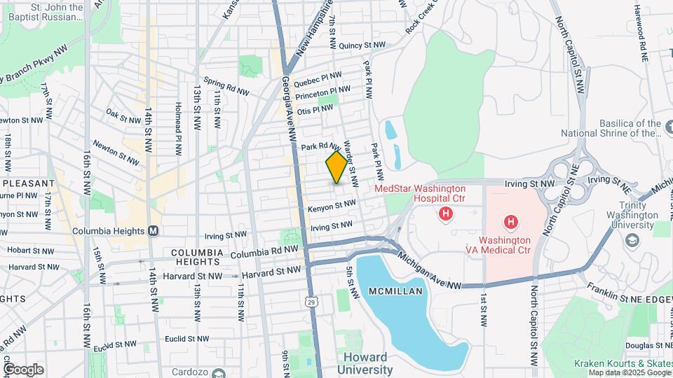 3221 6th St NW Map and Location Details