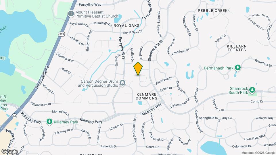 3744 Longchamp Cir Map and Location Details