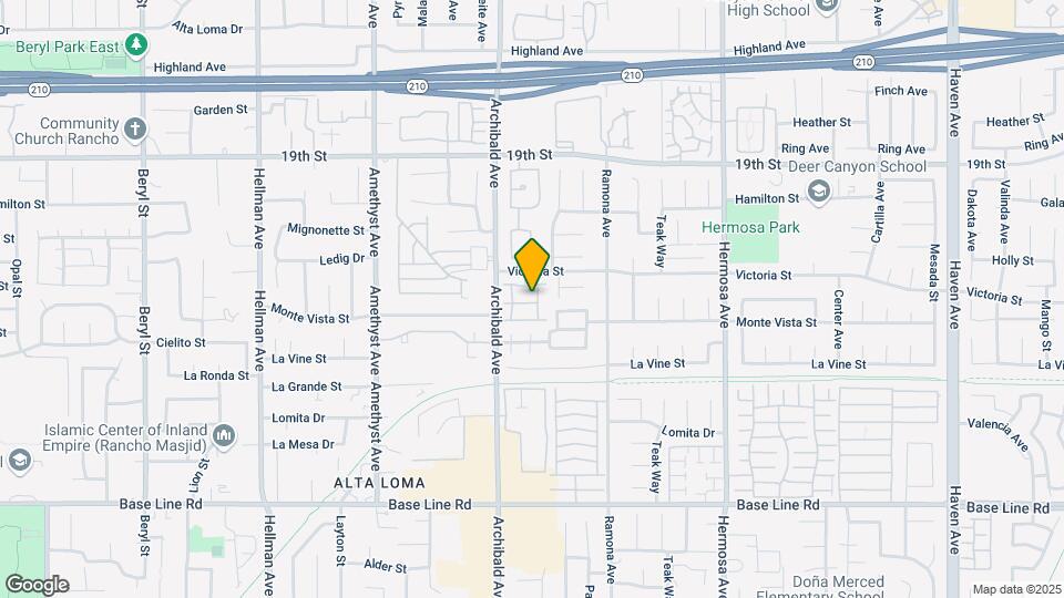 6936 Laguna Pl Map and Location Details