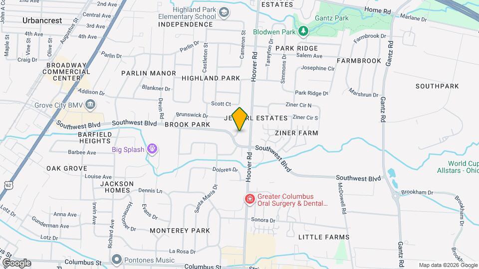 3590 Annsbury Rd Map and Location Details