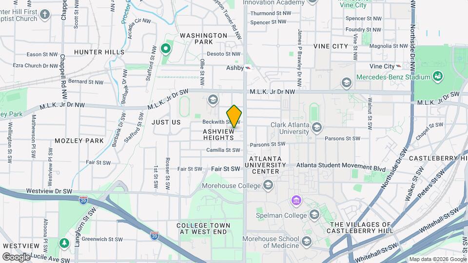 947 Palmetto Ave SW, Unit SI ID1609584P Map and Location Details