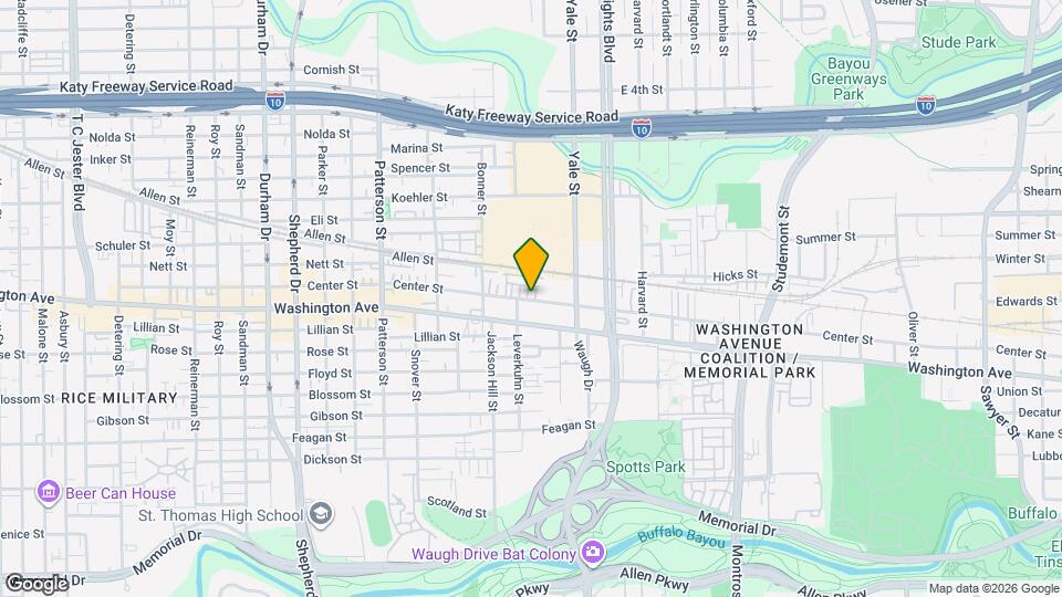 3826 Center St Map and Location Details