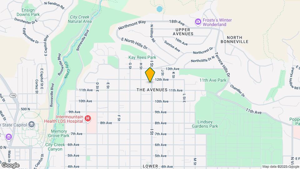 575 N I St Map and Location Details