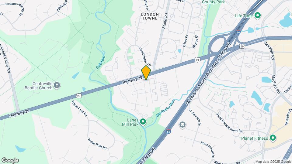 6413 McCoy Rd Map and Location Details