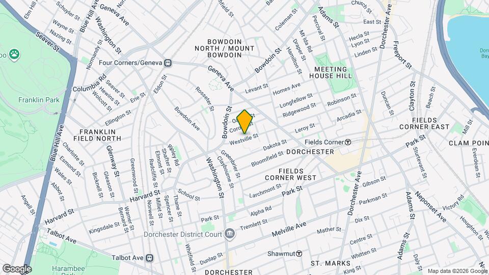 44 Westville St Map and Location Details