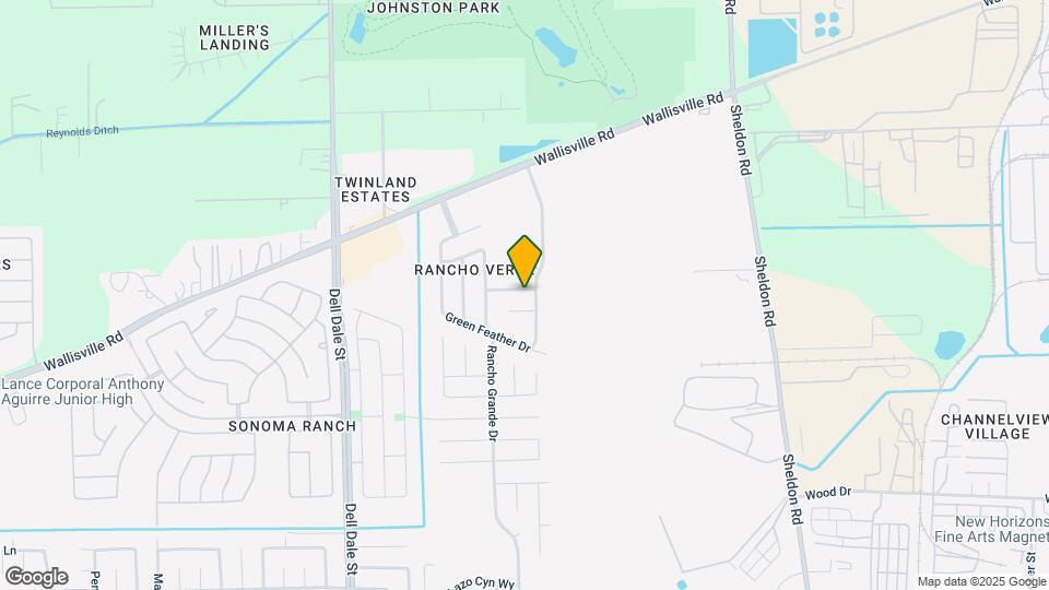 16538 Twinwalker Drive Map and Location Details