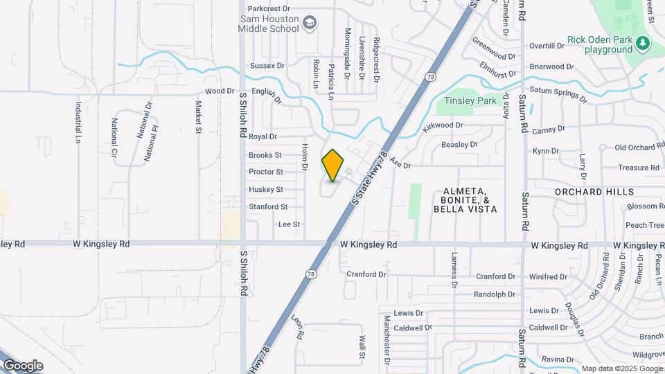 2813 Wimbledon Ct Map and Location Details