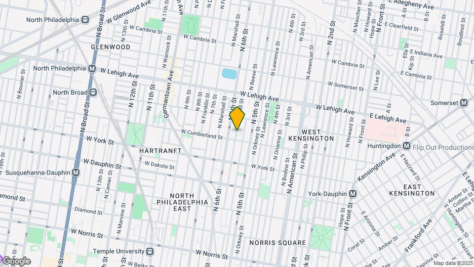 2516 N 6th St Map and Location Details