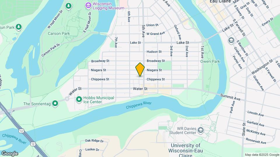 510 Chippewa St Map and Location Details