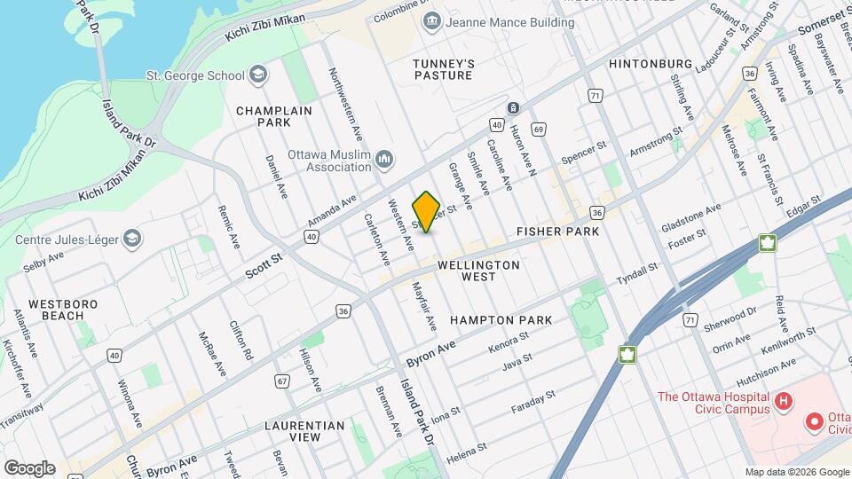 86 Gilchrist Ave Map and Location Details