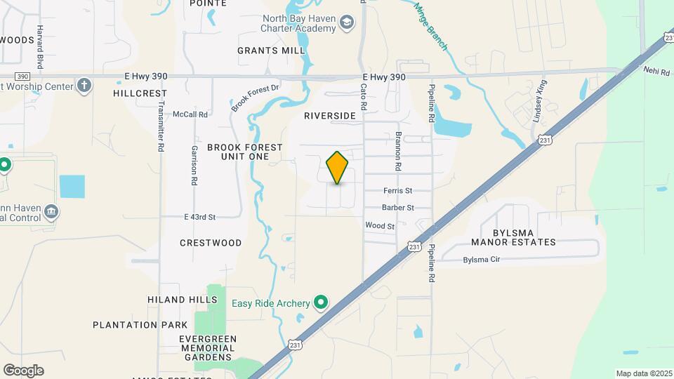 4015 Pioneer Ln. Map and Location Details