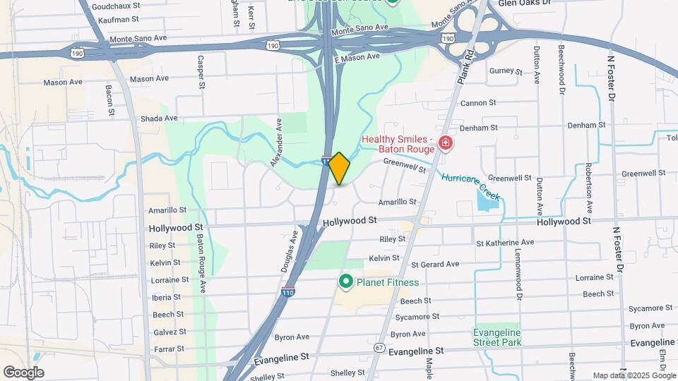 3164 Amarillo St Map and Location Details