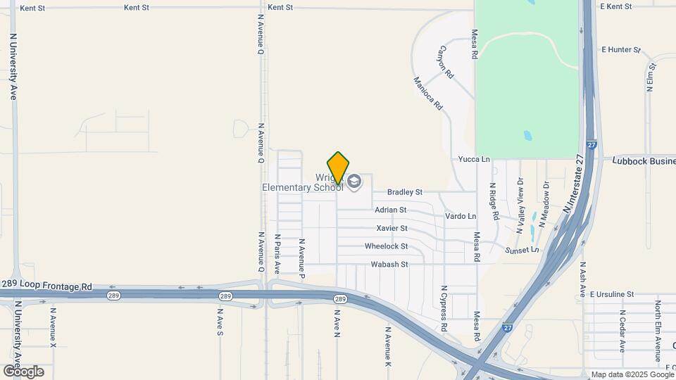 2408 N Avenue P Map and Location Details