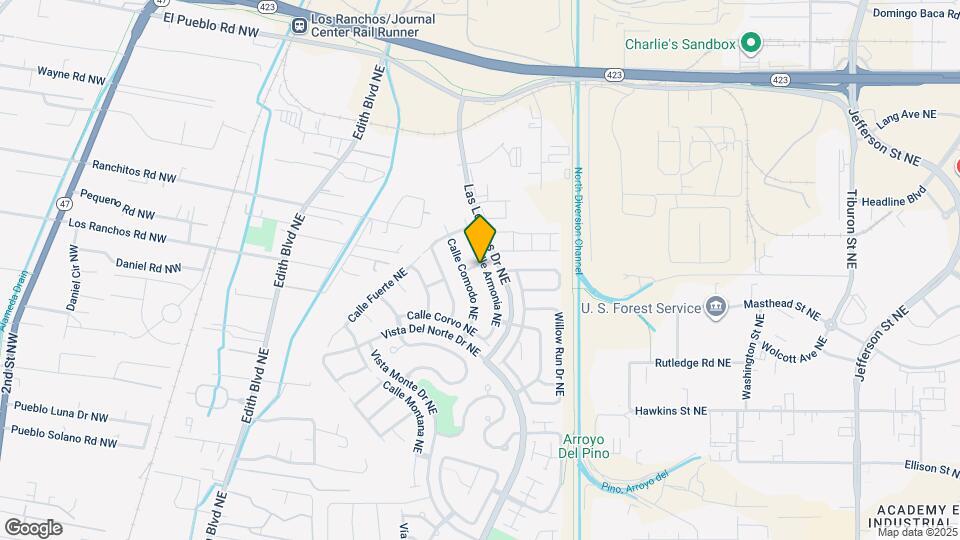 7671 Calle Armonia NE Map and Location Details