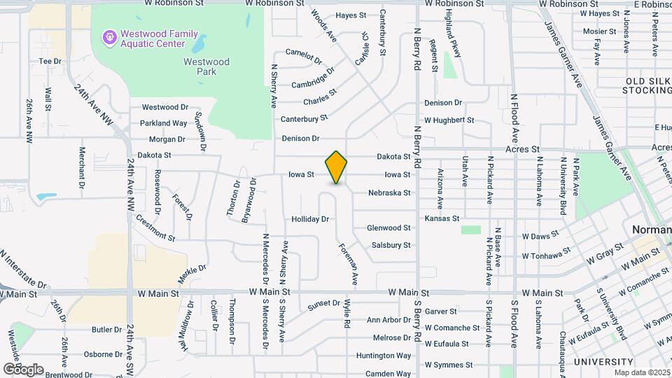 421 Foreman Ave Map and Location Details
