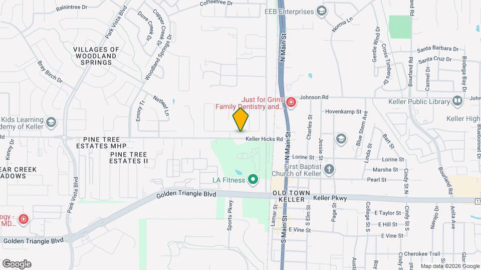 4816 Dewy Rose Ln Mapa y Detalles de la Ubicación