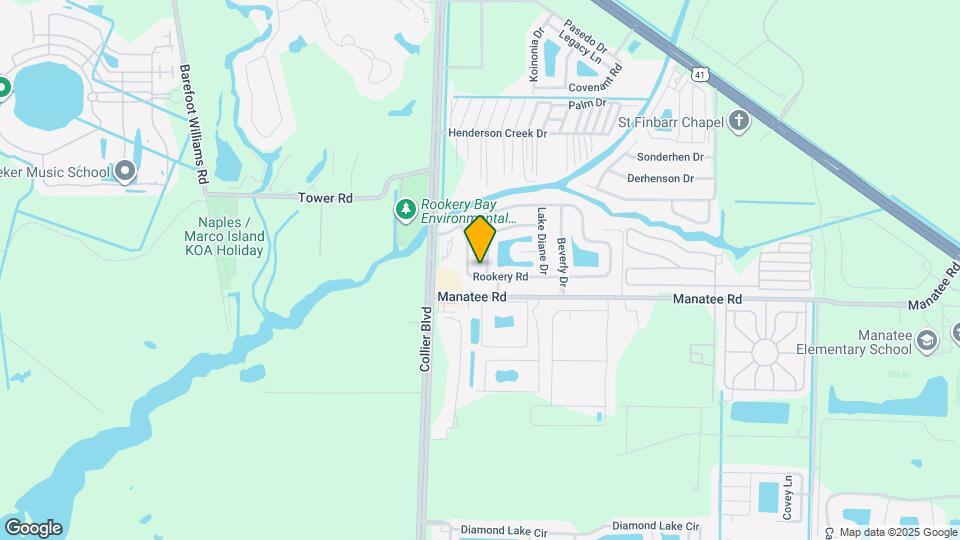 91 Twin Palms Dr Map and Location Details