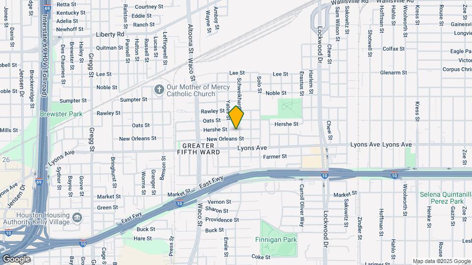 4612 Hershe St Map and Location Details