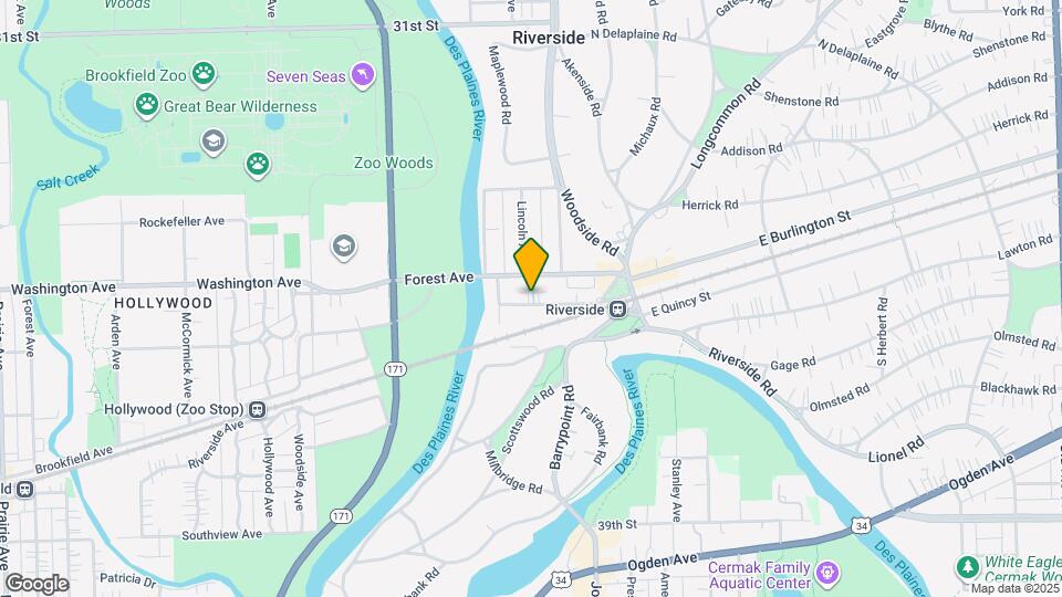 96 Pine Ave, Unit 1 Map and Location Details