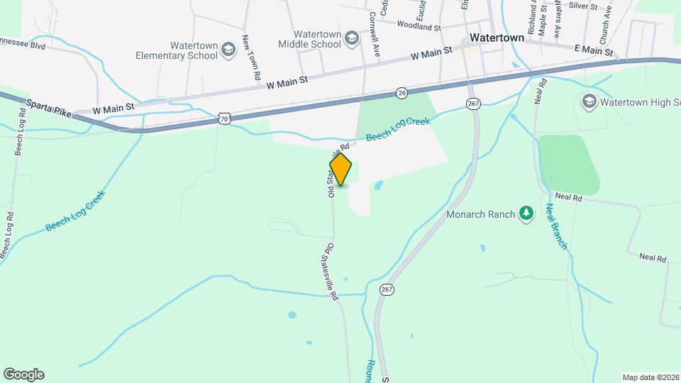 415 Old Statesville Rd Map and Location Details