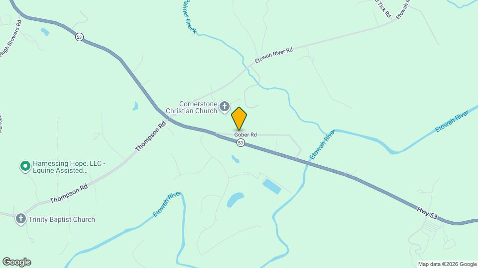 107 Gober Sosebee St Map and Location Details