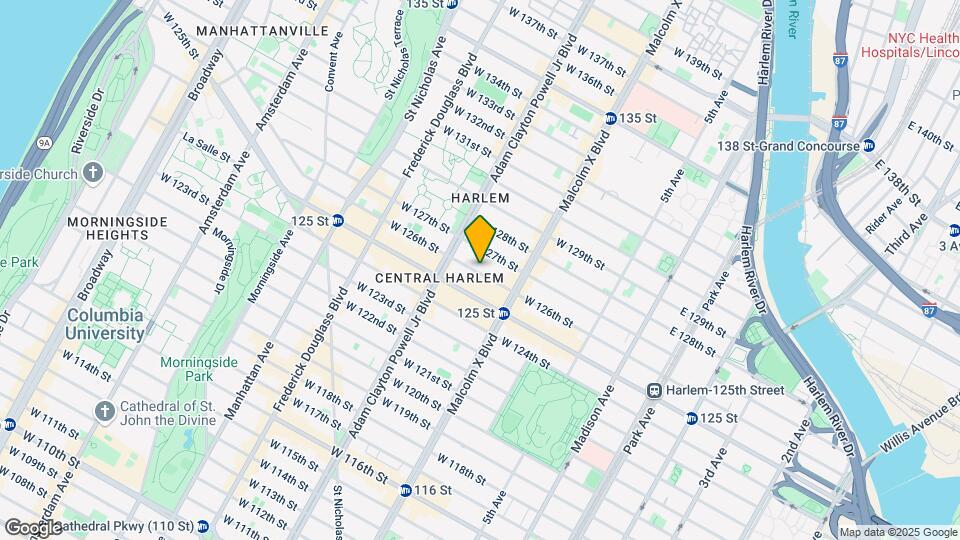 143 W 126th St Map and Location Details