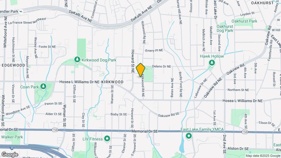 70 Kirkwood Rd NE Map and Location Details