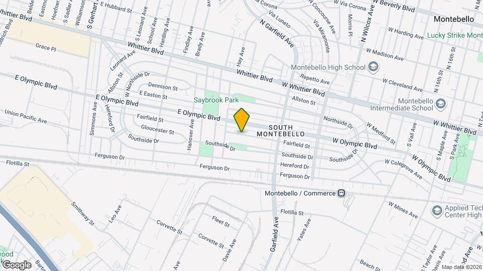 6436 Fairfield St Map and Location Details