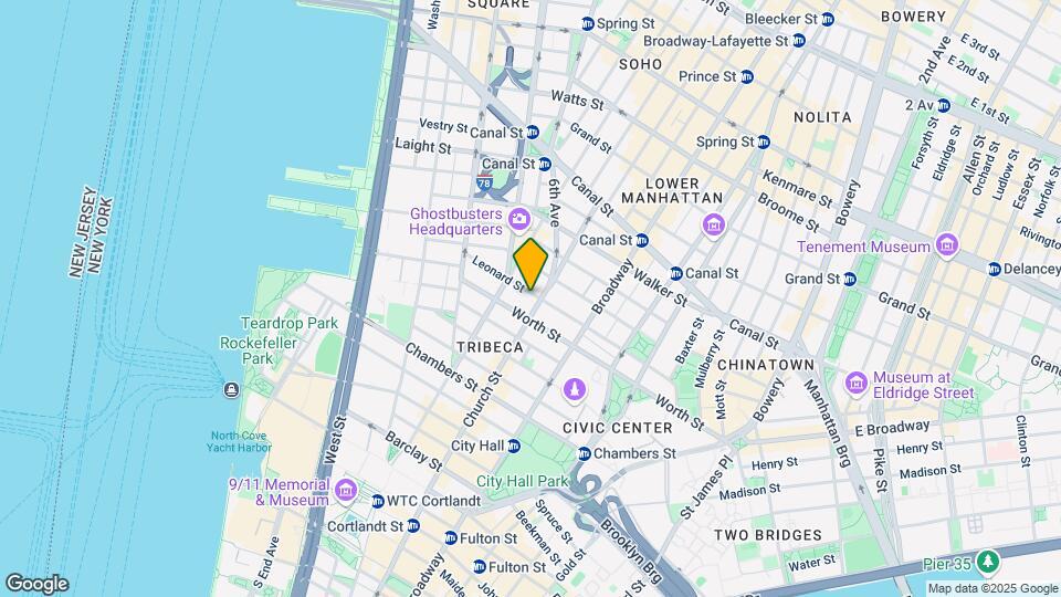 56 Leonard St-Unit -0 Map and Location Details