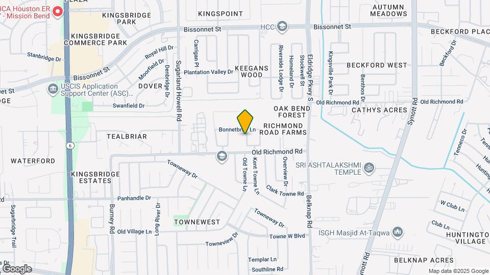 9714 Angleside Ln Map and Location Details