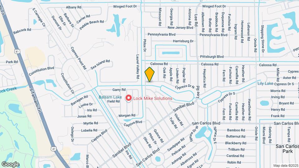 8012 Cypress Dr N Map and Location Details