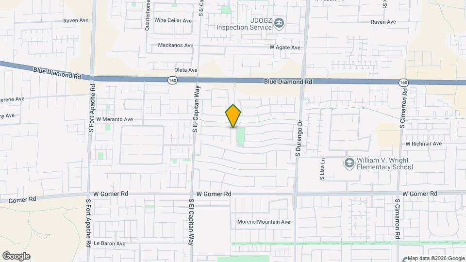 9434 Marshall Creek St Map and Location Details