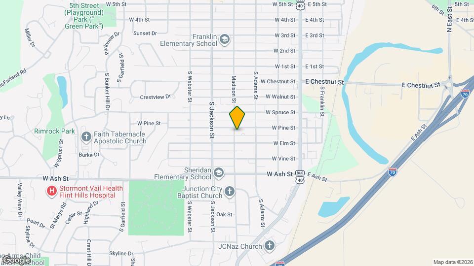 339 W Pine St Map and Location Details