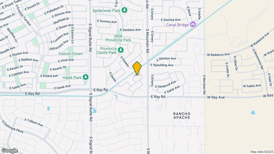 11125 E Sutter Ave Map and Location Details