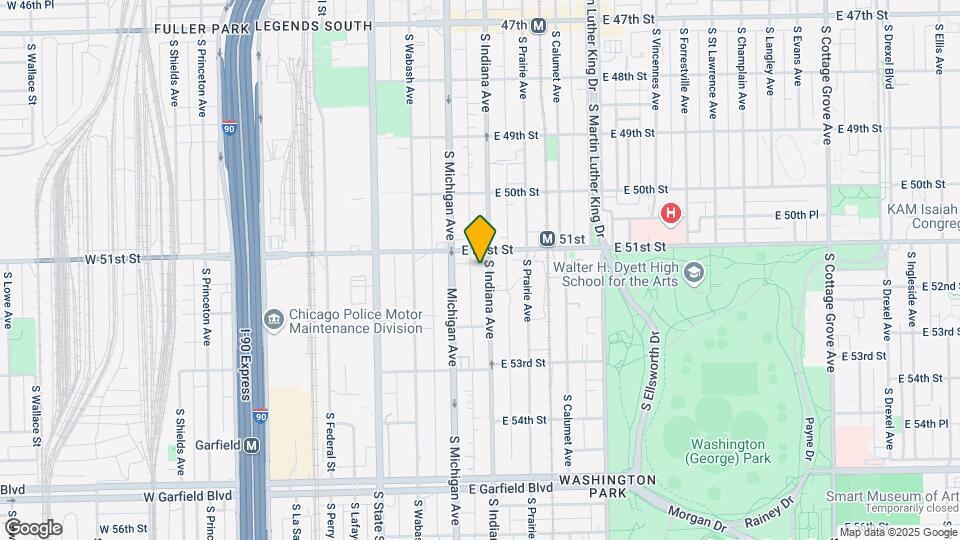 5116 S Indiana Ave Map and Location Details