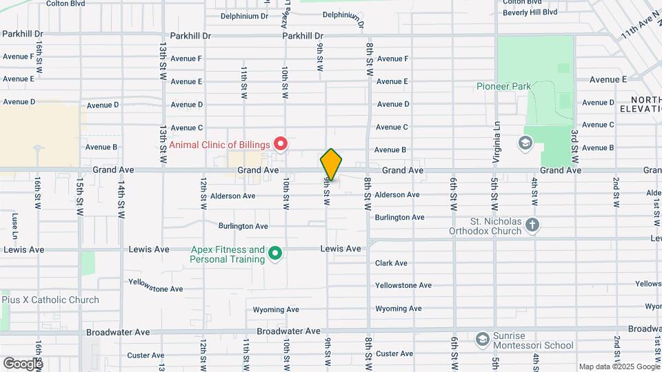 1305 9th St W Map and Location Details