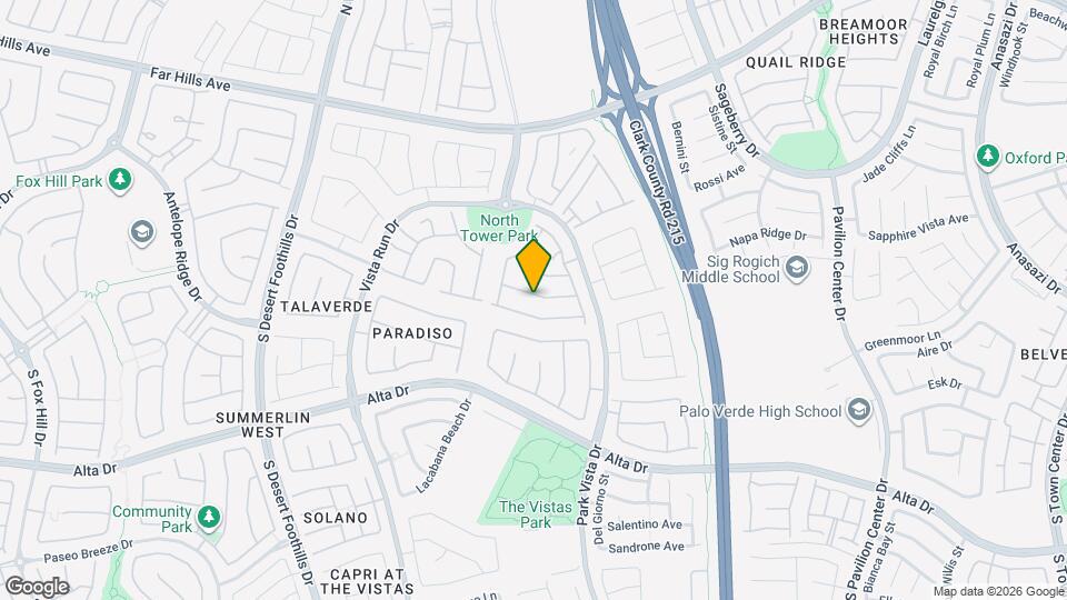 11409 Perugino Dr Map and Location Details