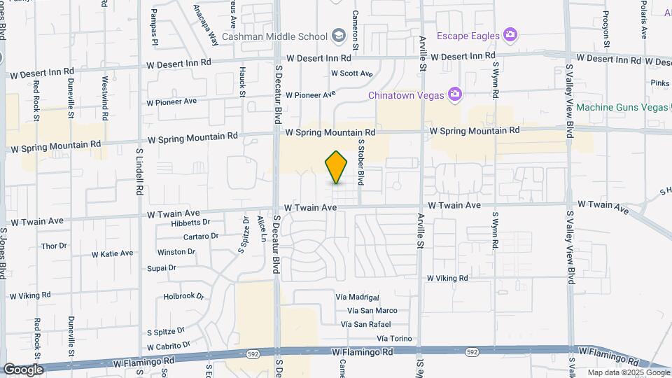 4744 Elk Springs Ave Map and Location Details