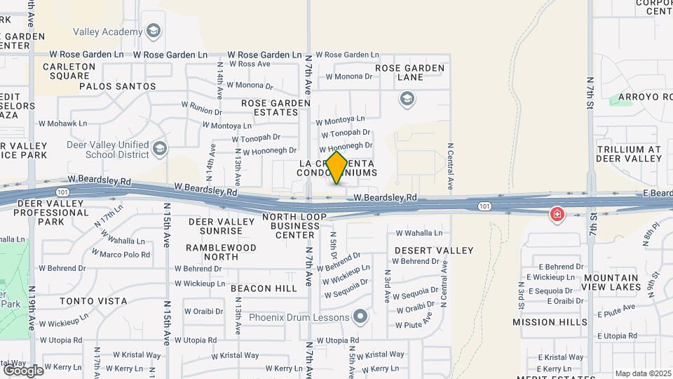 501 W Pontiac Dr Map and Location Details