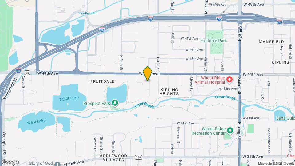 4365 Pierson St Mapa y Detalles de la Ubicación