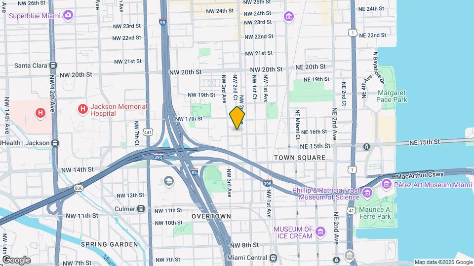 219 NW 16th St Map and Location Details
